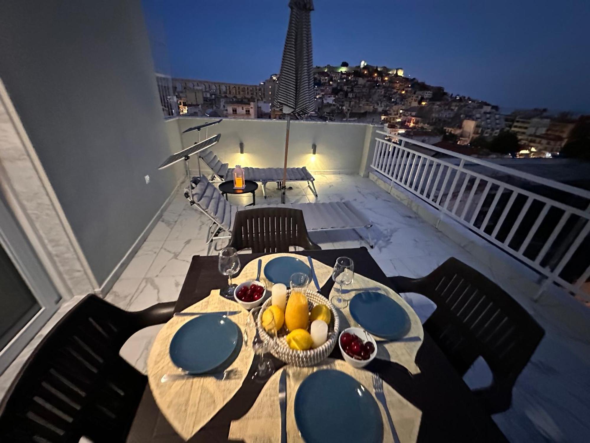 Vista Kavala Center Daire Dış mekan fotoğraf