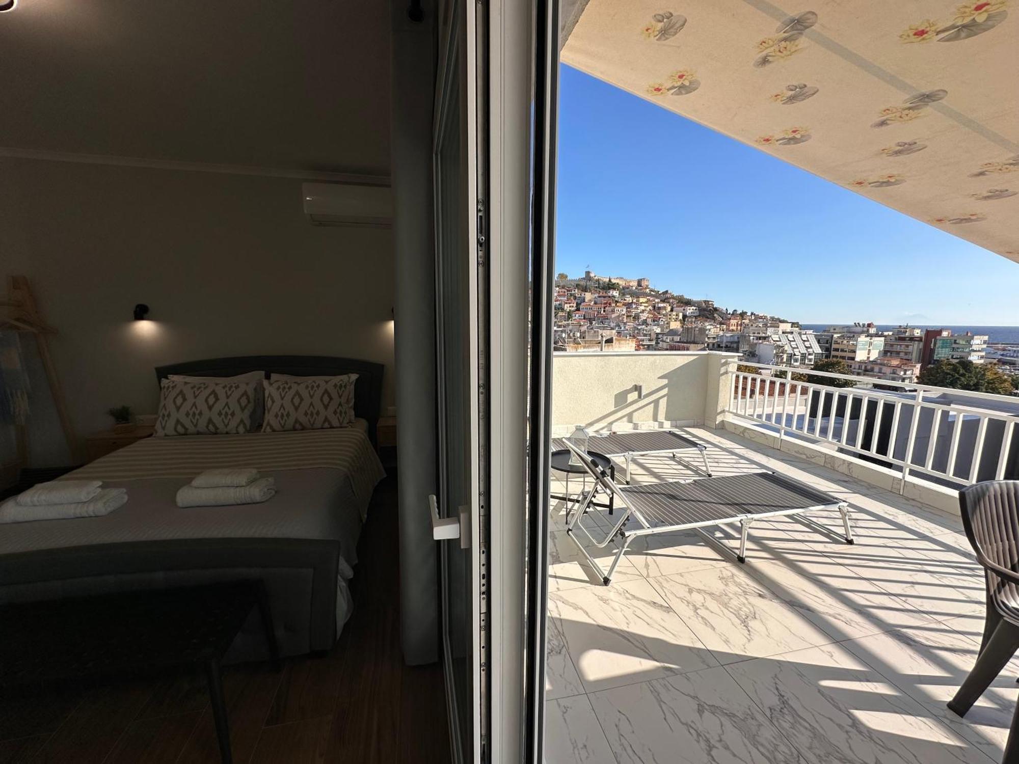 Vista Kavala Center Daire Dış mekan fotoğraf